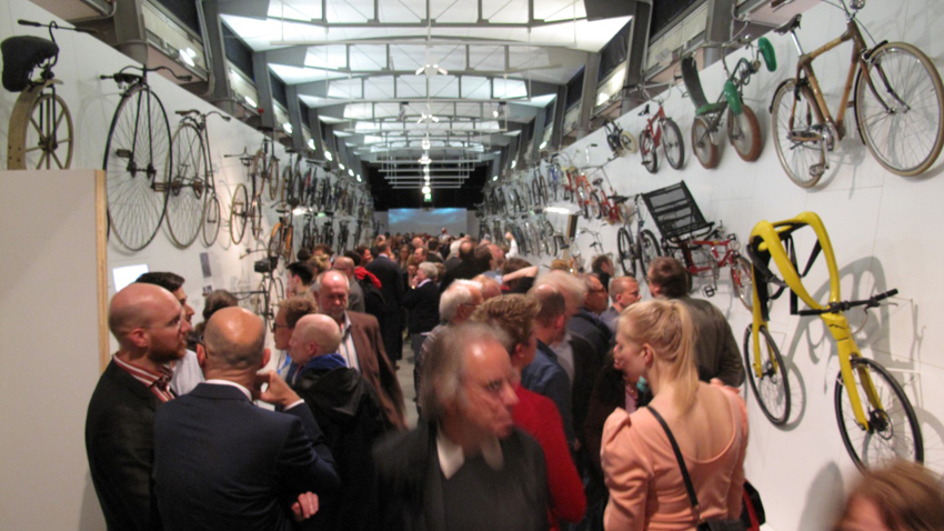 Museum of Hamburg, exhibtion "The Bike", opening