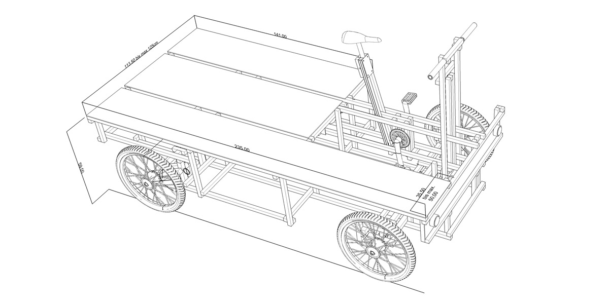 XYZ CARGO TRUCK - Maße / Measurements