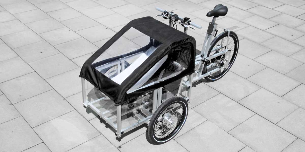 XYZ CARGO TRIKE mit Kinderdach