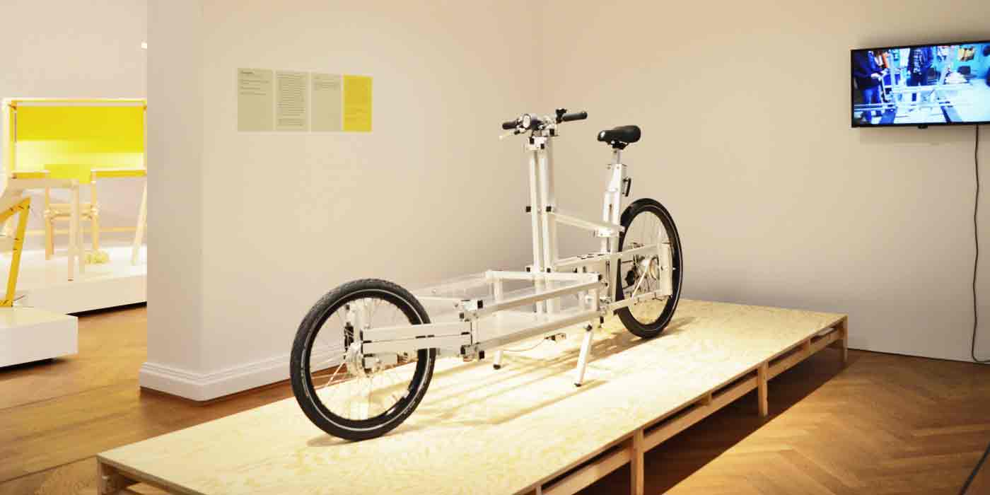 XYZ CARGO BIKE at Bröhan Museum Berlin