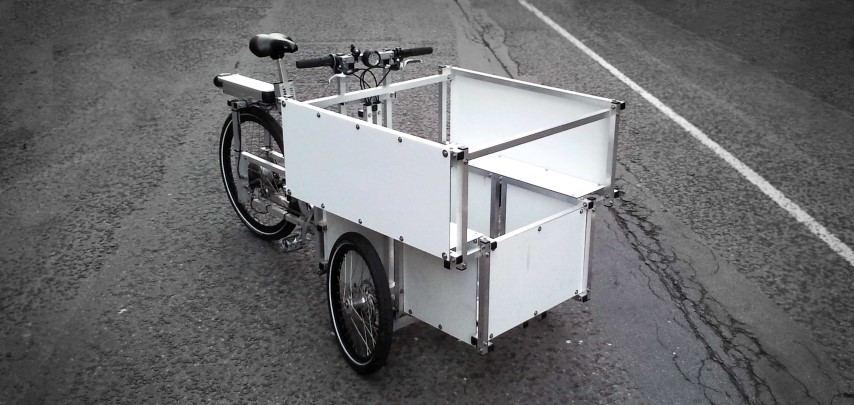 XYZ CARGO TRIKE with double bench module